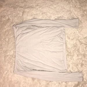 White off the shoulder top